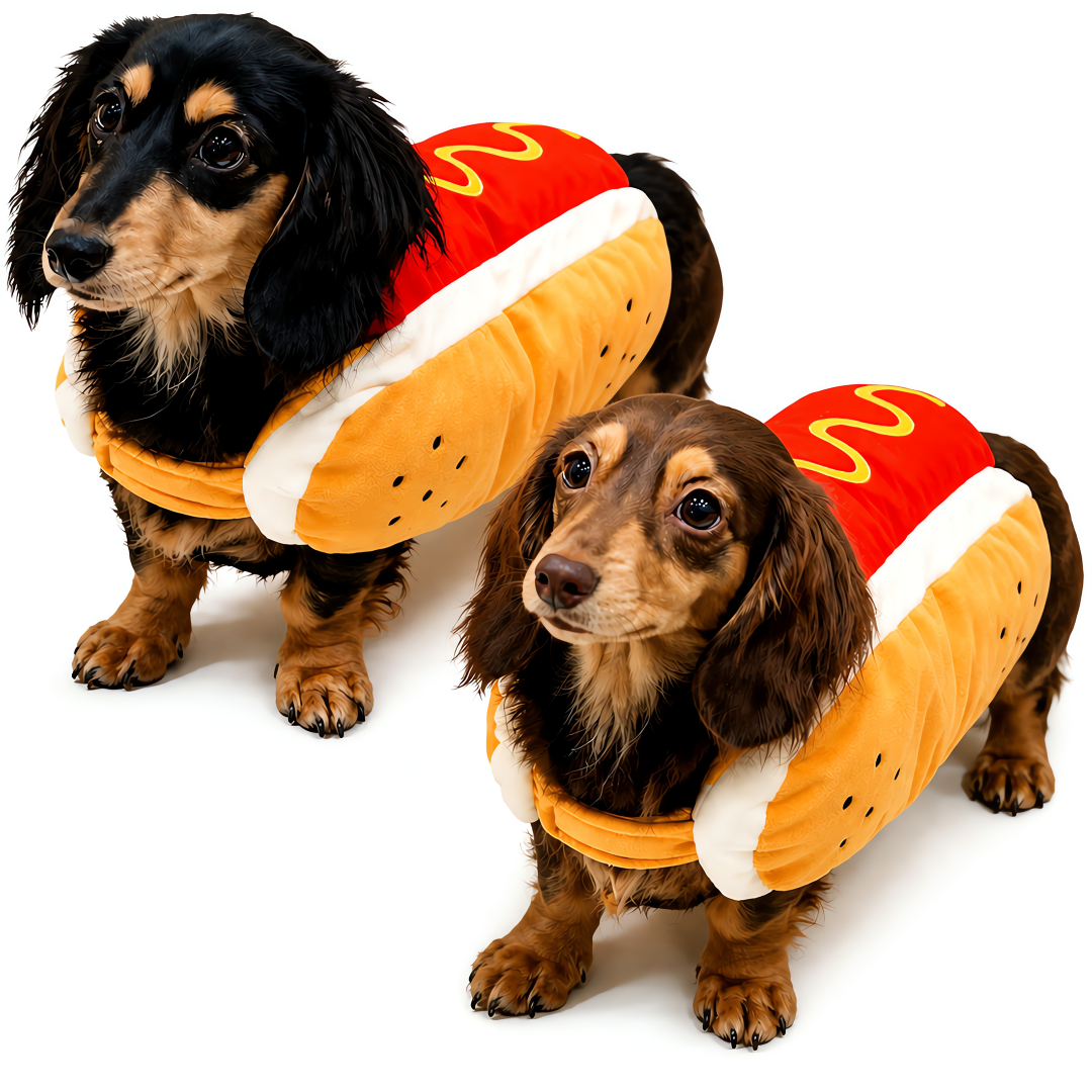 Funny Hot Dog Costume for Dogs