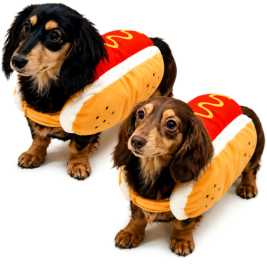 Funny Hot Dog Costume for Dogs